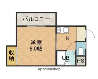 マンション一里塚【2階】の間取り