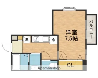 F’SCOURT高槻(エフズコート)【1階】の間取り