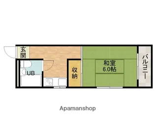 さざなみマンション【3階】の間取り