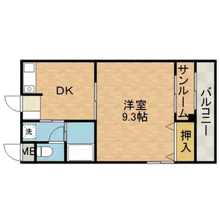 エトワールイレブンエー【3階】の間取り