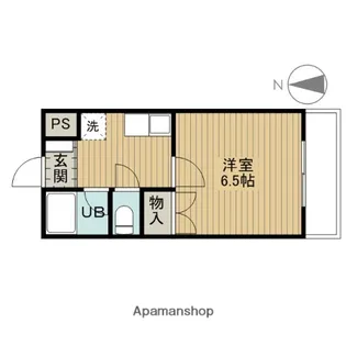 アルバマンション【2階】の間取り