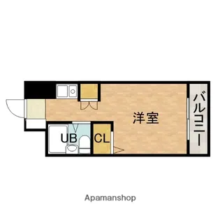丸矢ハイツ【4階】の間取り