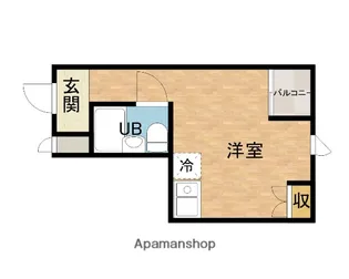 メゾンプリムローズ【2階】の間取り