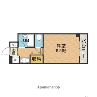 フレンズハイム光栄【2階】の間取り