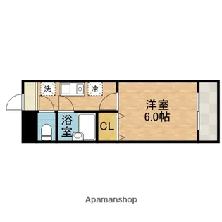 クロシオハイツⅤ【2階】の間取り