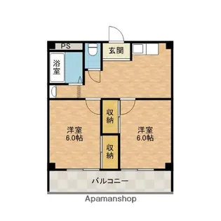 リベルタ緑が丘【2階】の間取り