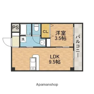 RADIANT 14TH【2階】の間取り