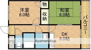ルミエール【2階】の間取り