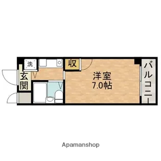 ジョイフル高槻大畑【4階】の間取り