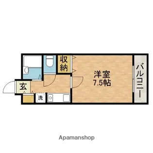 アーバンハイツ城北【2階】の間取り