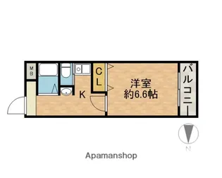 平井ビル【3階】の間取り