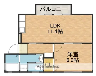 スペースK壱番館【1階】の間取り