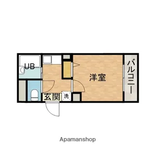 ミレニアム北園【2階】の間取り