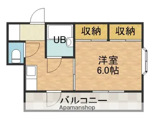 第8プロビナンス村橋【2階】の間取り