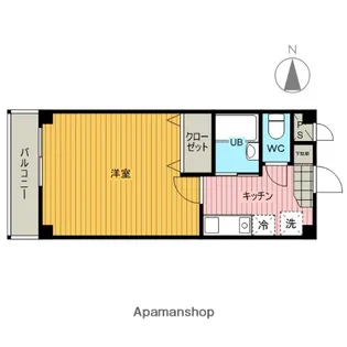 エヴァースAKETA【3階】の間取り
