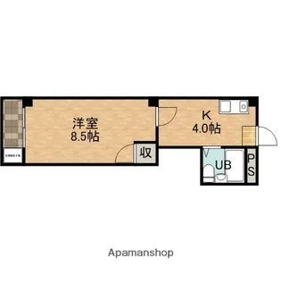 ハイツ88【1階】の間取り