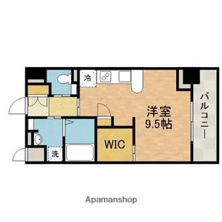 グランベージュ大手町【2階】の間取り