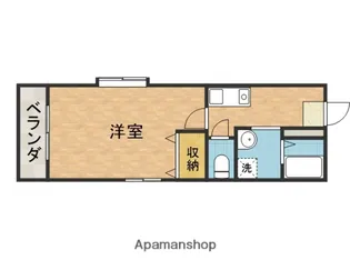AKARENGA【1階】の間取り