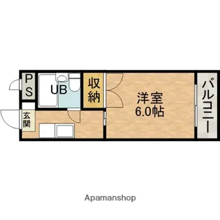 プレアール高槻緑町【2階】の間取り