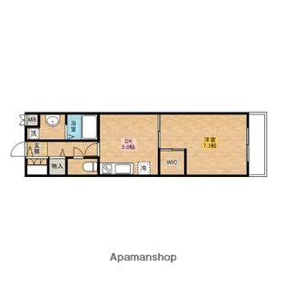 アプローズ【2階】の間取り