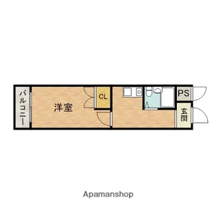 ファミール3号館【3階】の間取り