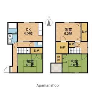 大阪府高槻市塚原5丁目【一戸建】の間取り