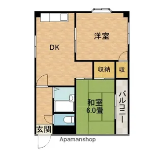 シャトレー寿【1階】の間取り