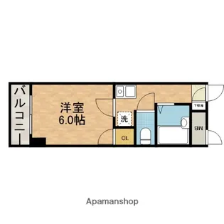 コンフォール高槻【4階】の間取り