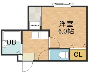 ぷりんせす八丁畷【3階】の間取り