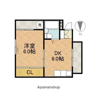 Twenty・20【2階】の間取り