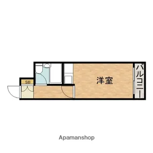 第一吉田ビル【5階】の間取り