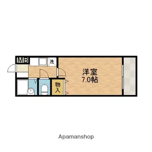 アーバンハイツ竹の内【3階】の間取り