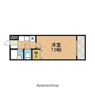 アーバンハイツ竹の内【3階】の間取り