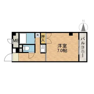 エトワールエムティースリー【2階】の間取り