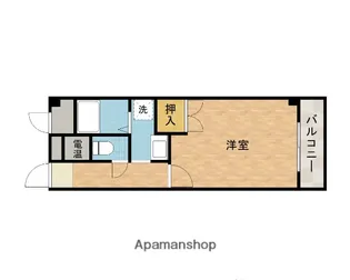 エトワールエムティースリー【2階】の間取り