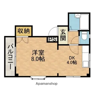 サンライフ【2階】の間取り