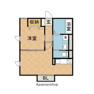 レトア AMA【2階】の間取り