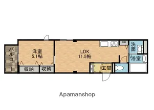 MAHALOHA【2階】の間取り