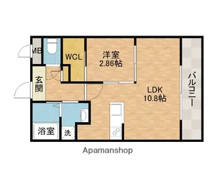 GRANCHE LIERRE グランシェリーエ【3階】の間取り