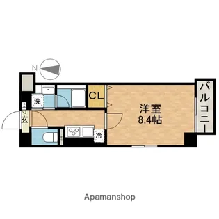 ImpRex3号館【5階】の間取り