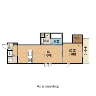 MAISON DE PRADO【1階】の間取り