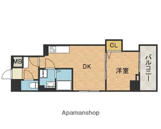 ART MIYATA【6階】の間取り