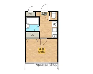 アビテ八幡【2階】の間取り