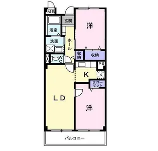 オーベルジュ【1階】の間取り