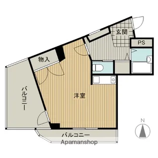 グリーンアベニュー山岡【2階】の間取り