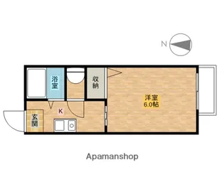 アクセス【1階】の間取り