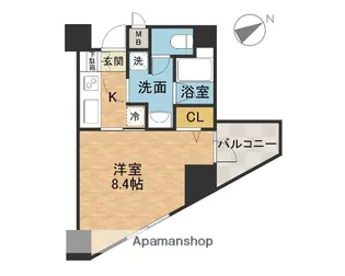 ネオパレス南茨木【7階】の間取り