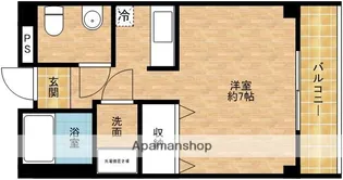 アビタ細川総持寺【5階】の間取り