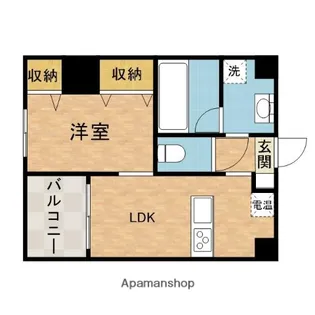 コルテ・ビラージュ【5階】の間取り