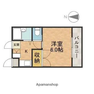 セレント茨木鮎川【3階】の間取り